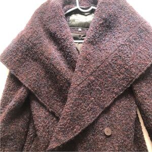 NWOT Zac Posen alpaca wool cocoon coat